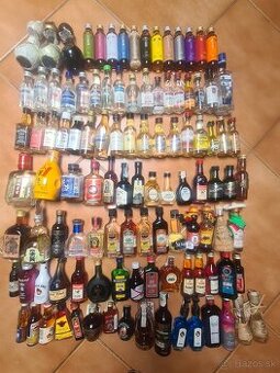 Zbierka mini flastičiek