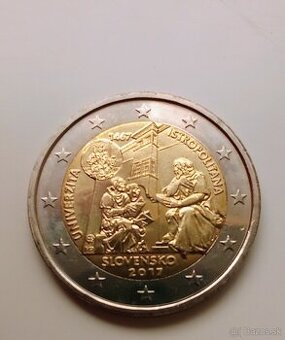 2 eurova minca Univerzita Istropolitana