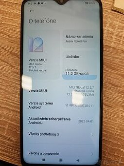 Xiaomi Redmi Note 8 Pro používaný