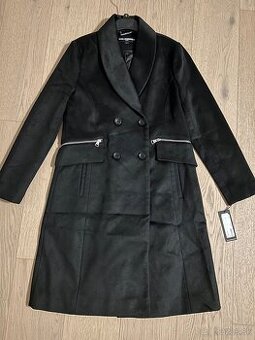 Karl Lagerfeld kabát čierny M original novy