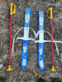 Predam modre detske macikove lyze - 1