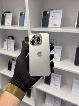 ZÁRUKA 2 ROKY /  Apple iPhone 15 Pro 128GB Natural Titanium