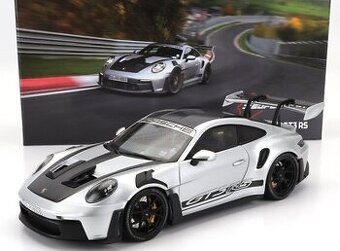 Minichamps Porsche 911 GT3 RS 992 Silver Nurburgring 1/18