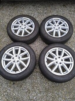 18 alu Škoda, VW, Seat + zimné pneumatiky.