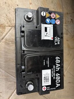 Autobateria AGM 68AH 680A