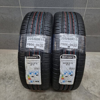 Letné pneumatiky 205/60 R15 CONTINENTAL