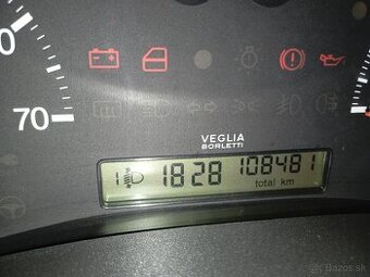 Predám Fiat Punto 1,2/44kw,benzín,3/dver.,Stk+Ek