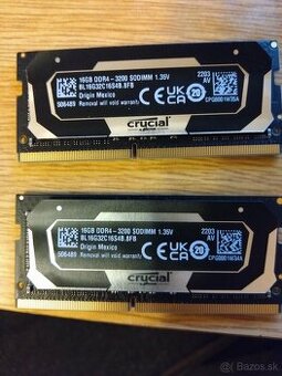 Crucial Notebook RAM 16GB DDR4