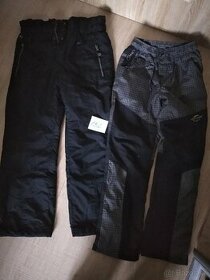 Otepľovačky, zimné nohavice 152(cena za obe)