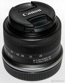 Canon RF-S 18-45 mm f/4.5-6.3 IS STM - NOVY