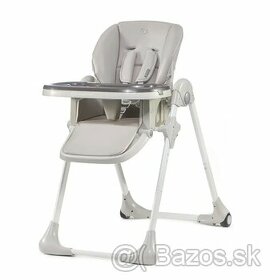 Detská jedálenská stolička Kinderkraft YUMMY grey