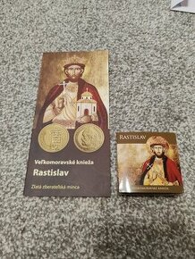 100€ Zberatelska minca  Korunovacia Rastislava