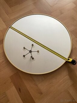 REZERVOVANÉ - LED Zrkadlo do kúpeľne 60 cm zlaté