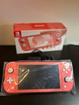 [SOLD] Nintendo Switch Lite Coral Nové