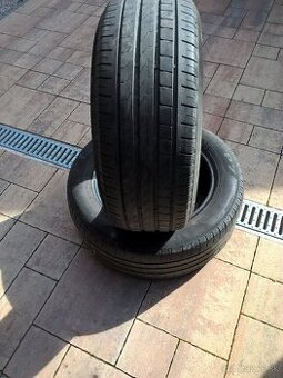 2 ks LETNÉ 215/55 R16 93W PIRELLI cca 5 mm - LEN 19,99€/kus
