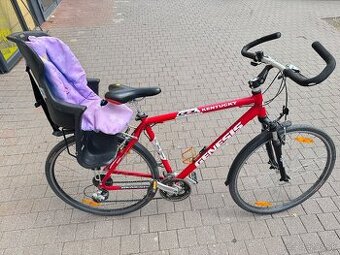 Bicykel Genesis s detskou sedačkou