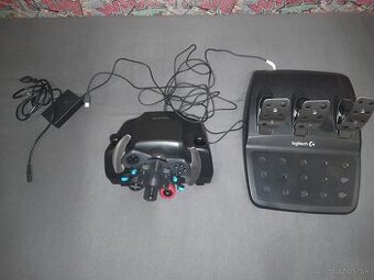 Logitech G29 + pedále simracing volant