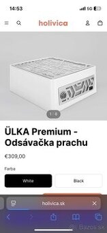 Odsávačka prachu Ulka stolová