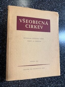 Predam knihu Vseobecna cirkev