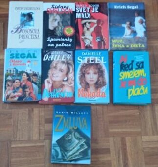 rôzne knihy, aj jednotlivo-2,50€