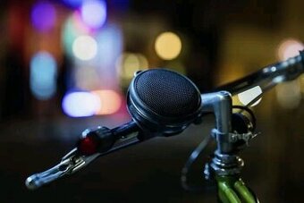 Bluetooth reproduktor na bicykel