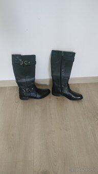 Čizmy,nové, kožené veľ.36 - 1