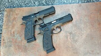 CZ SP-01 + Shadow 2 set original + custom grips
