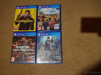 Predám hry na PS4