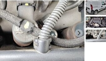 FIAT DOBLO 1.3 JTD 2013 predám TRYSKY 0445110351, otoč, Polo