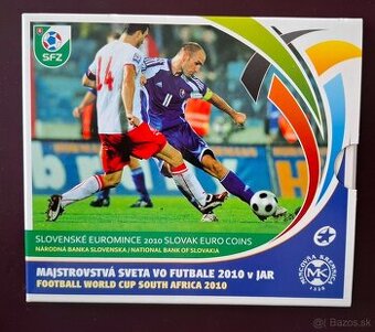 Sada mincí MS vo futbale v JAR rok 2010.
