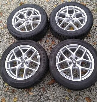 Alu 5 x 112 R 17 + zimné 225/50 17.