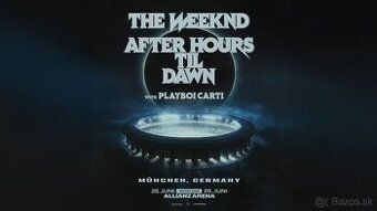 The weeknd vstupenky 2x mnichov