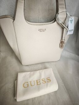 Krémovo-biela kabelka zn. Guess