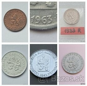 Vzácne Československé mince
