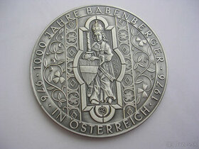 AE Medaila 1000.výročie Babenberger 976 - 1976