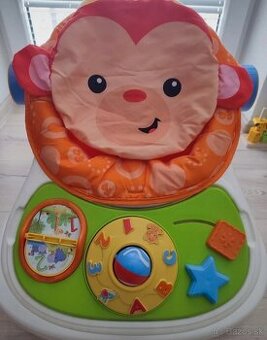 Detské chodítko/posuvné kreslo s hračkou 4 v 1