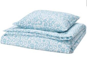 IKEA-Prehoz na postel-modra