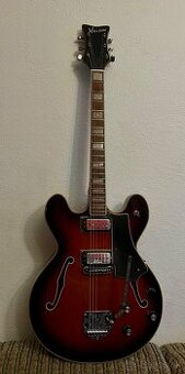 Welson elektrická gitara štýl ES-335