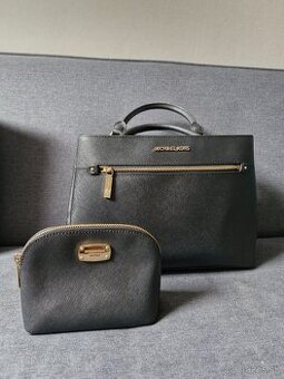 Suprava NOVA Michael Kors kozmeticka taska a cierno zlata ka