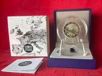 Pamätna 2€ minca Francuzsko 2015 PROOF Mier