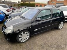 rozpredám renault clio 2004 1,2 8V 112 tis.km čierna met.