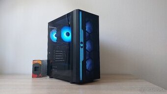 Herný pc 8jadro Ryzen 7 5800X 3,80ghz/32GB/NVME/RX6600XT 8GB