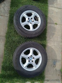 Zimné pneumatiky 255/65 r17 +disky BMW x5