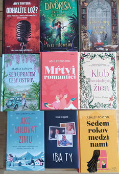 KNIHY - rôzne - čisto nové, neotovorené