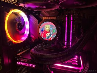 Predám herný PC i7-10700kf RTX3060Ti 32GB RAM