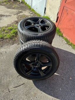 Alu disky Platin cierne + Zimne pneu Sotozero 3, 205/60 R16