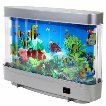 lampička na zaspávanie - akvárium