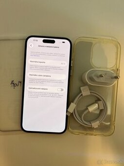 IPHONE 14 PRO MAX SPACE BLACK 256GB ZÁRUKA -VEĽMI DOBRÝ STAV
