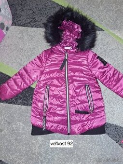 Dievčenská bunda na zimu