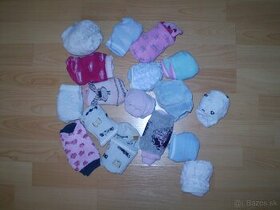 Ponožky 17 párov veľ. 31 - 32